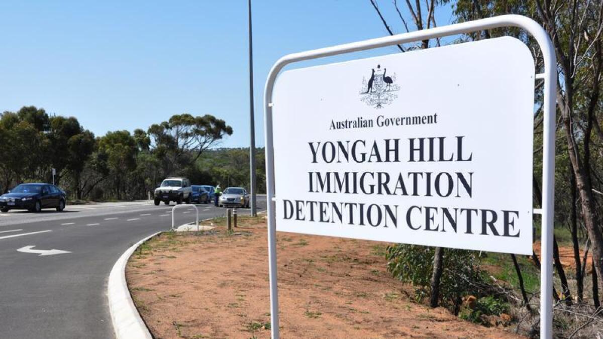 A man has died in a stabbing at Yongah Hill detention centre in WA.