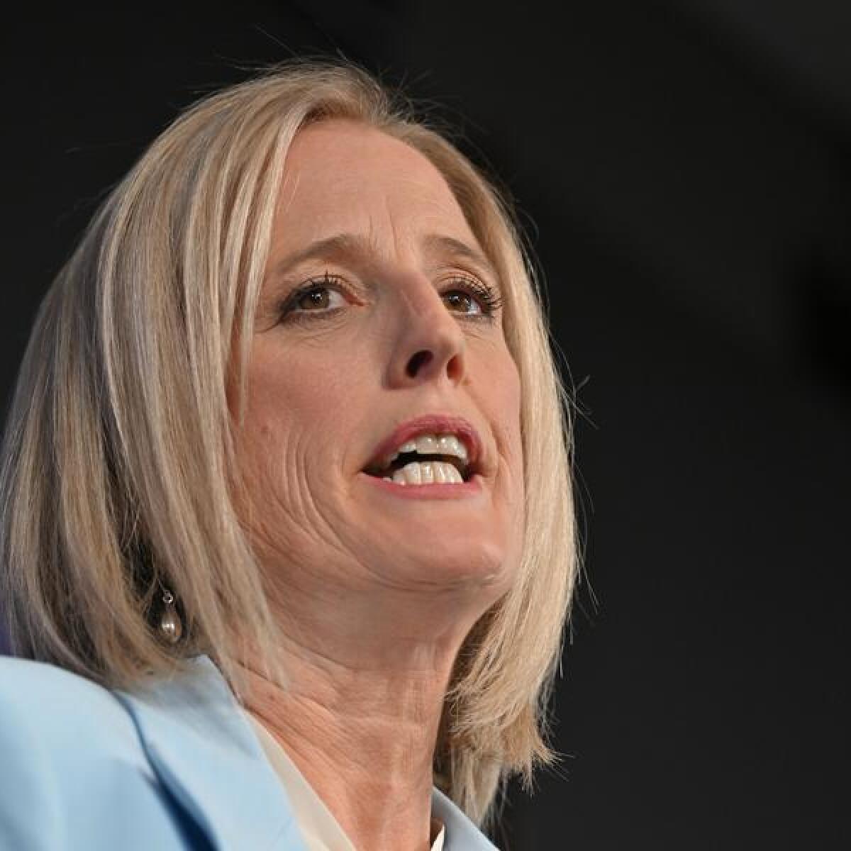Minister for Finance Katy Gallagher.