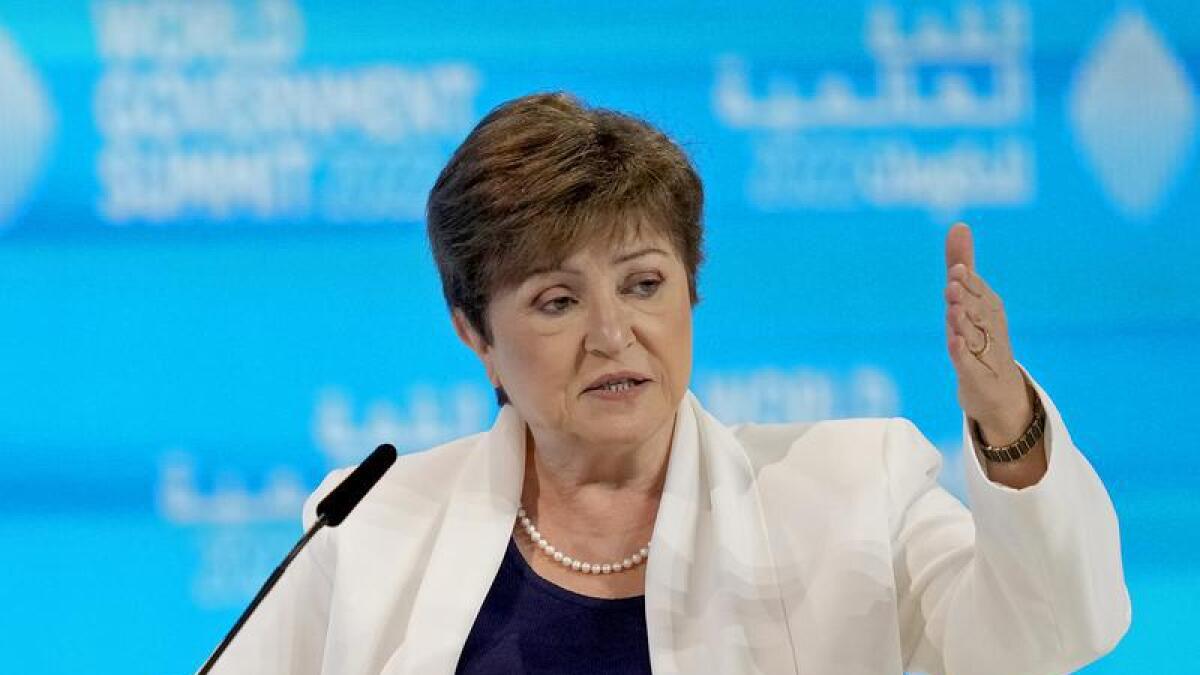 International Monetary Fund chief Kristalina Georgieva.