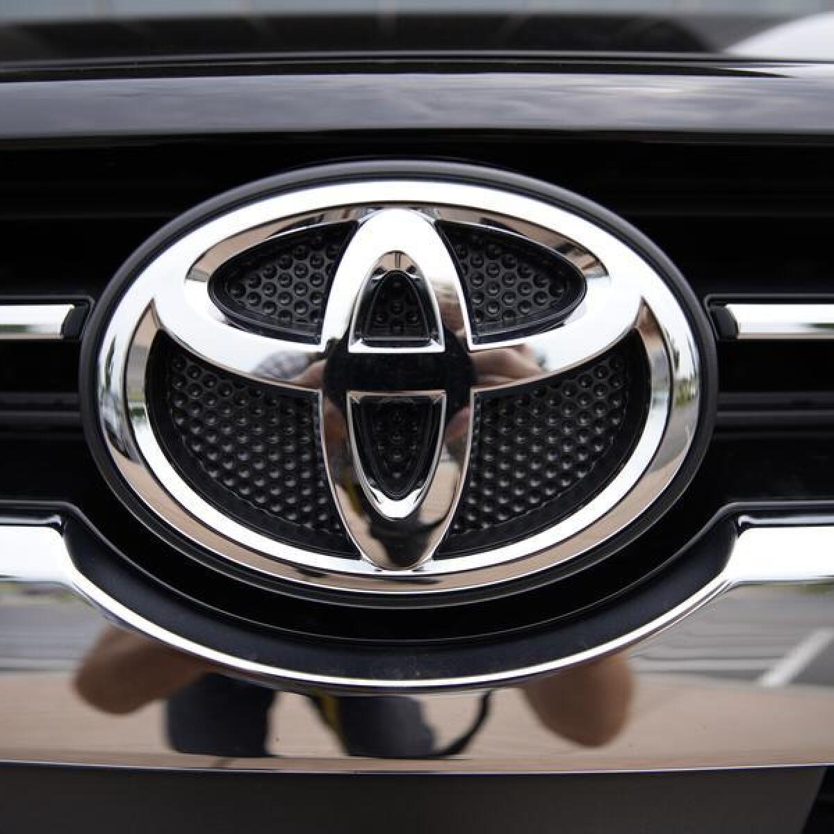 The Toyota logo.