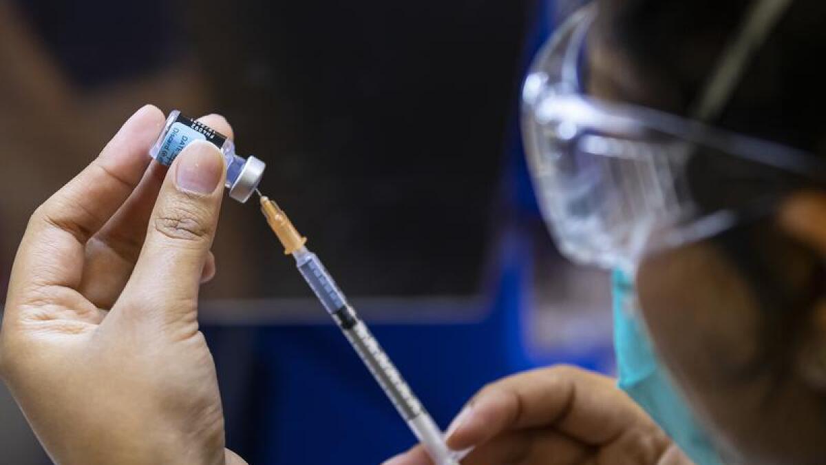 In Australia 72 per cent of people have had their third COVID vaccine.