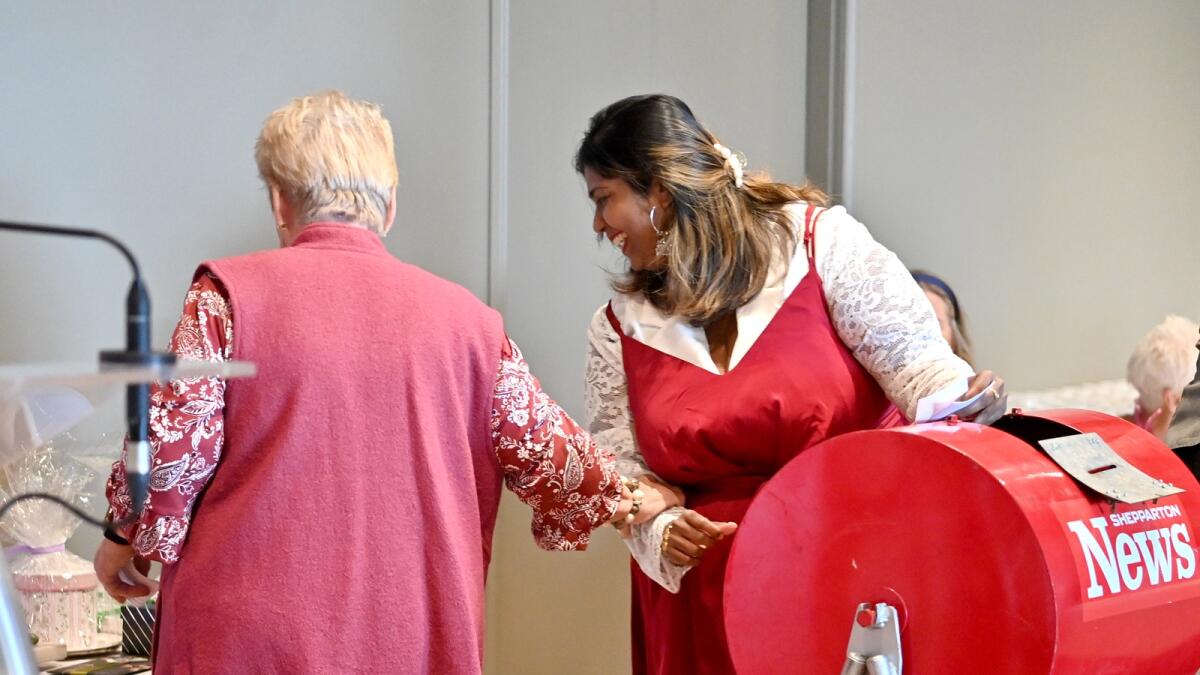 Valentine's light lunch at the Woolshed
