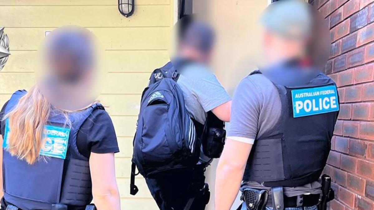 Police raid in Sydney