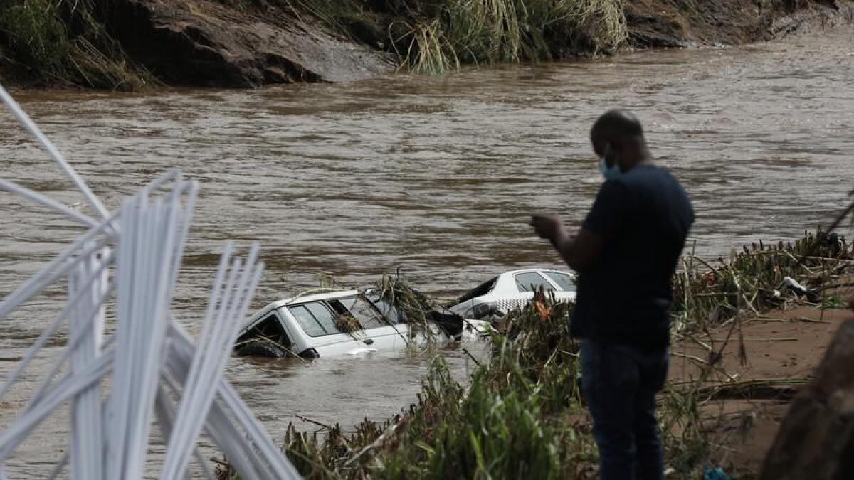 Dozens feared dead in South Africa floods