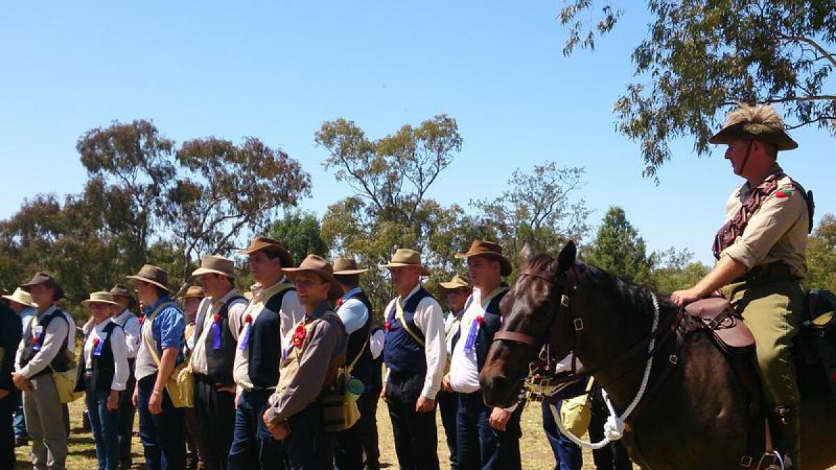 Coo-ee march re-enactment Gilgandra