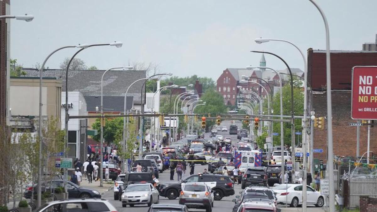 Ten dead in Buffalo supermarket shooting