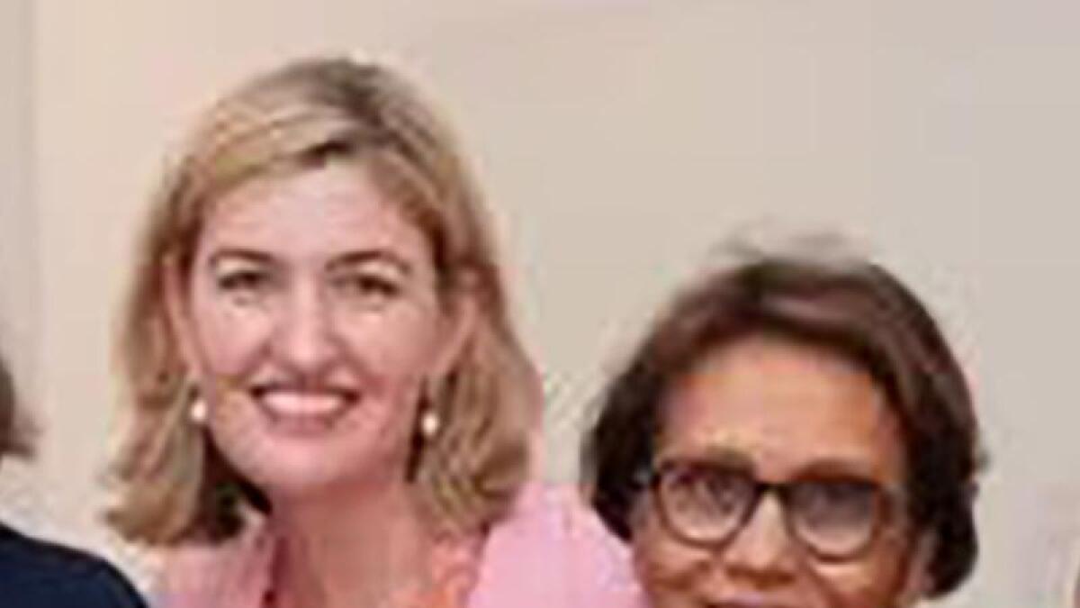 Queensland Health Minister Shannon Fentiman and Professor Gita Mishra