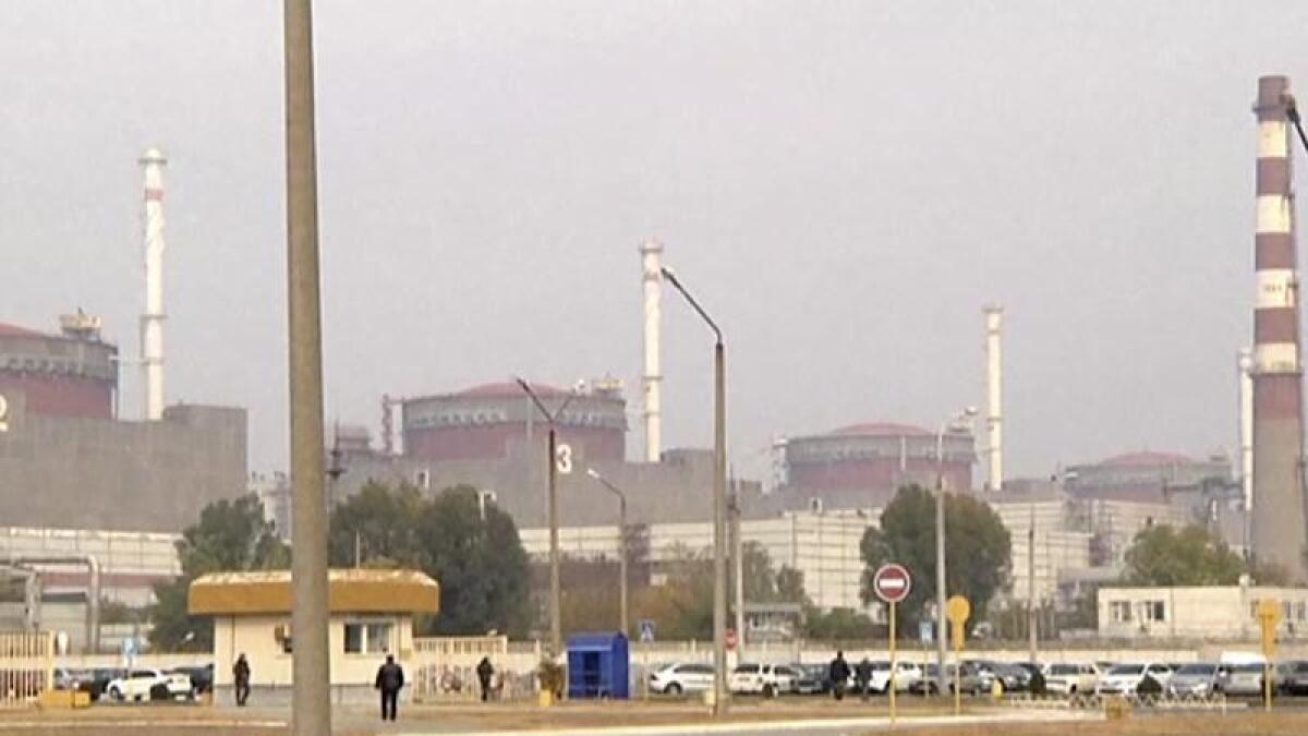Zaporizhzhia nuclear plant in Enerhodar, Ukraine (file image)