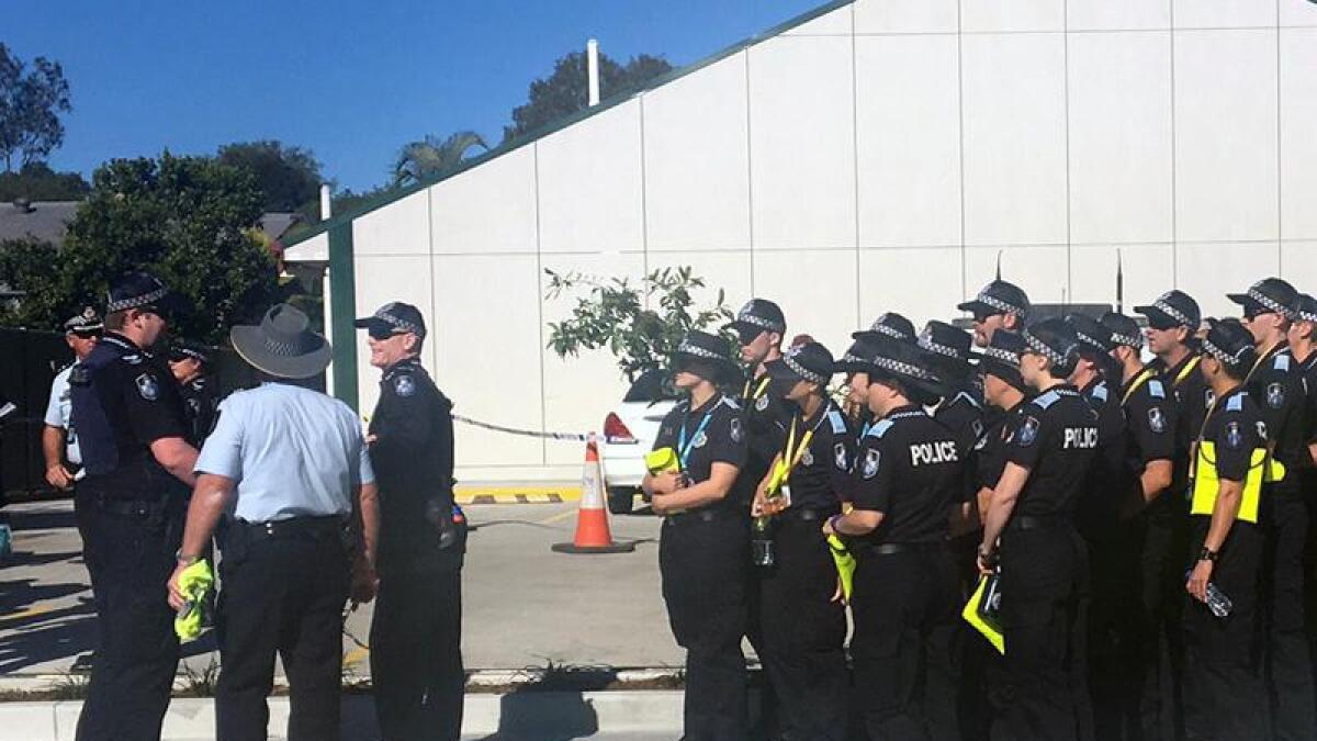Queensland Police recruits