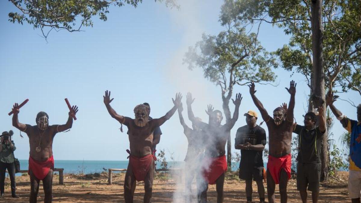 Munupi people on Melville Island at Federal Court hearing