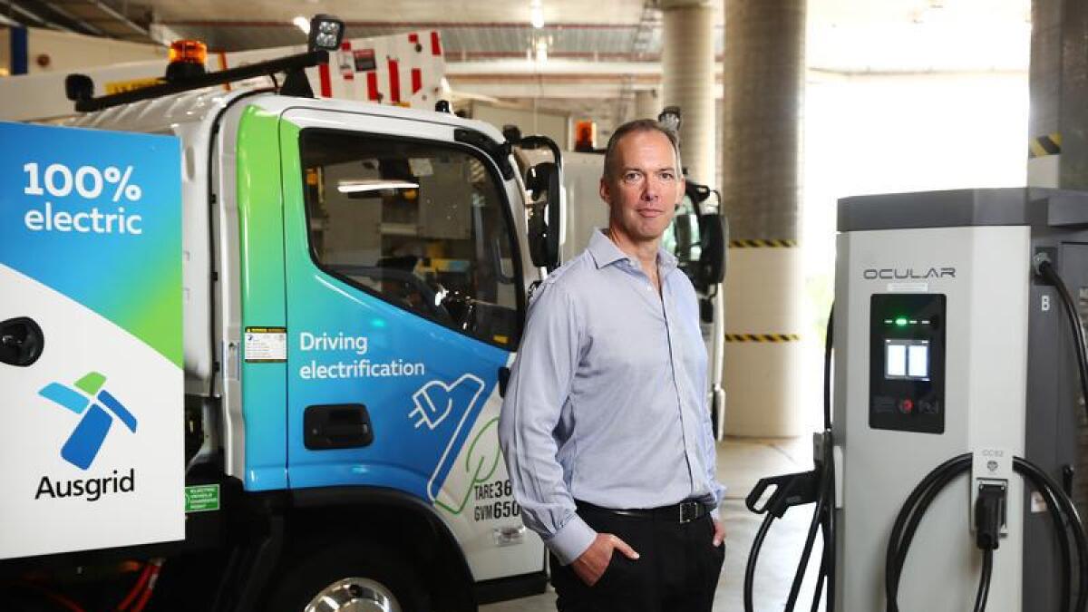 Electric trucks from Ausgrid