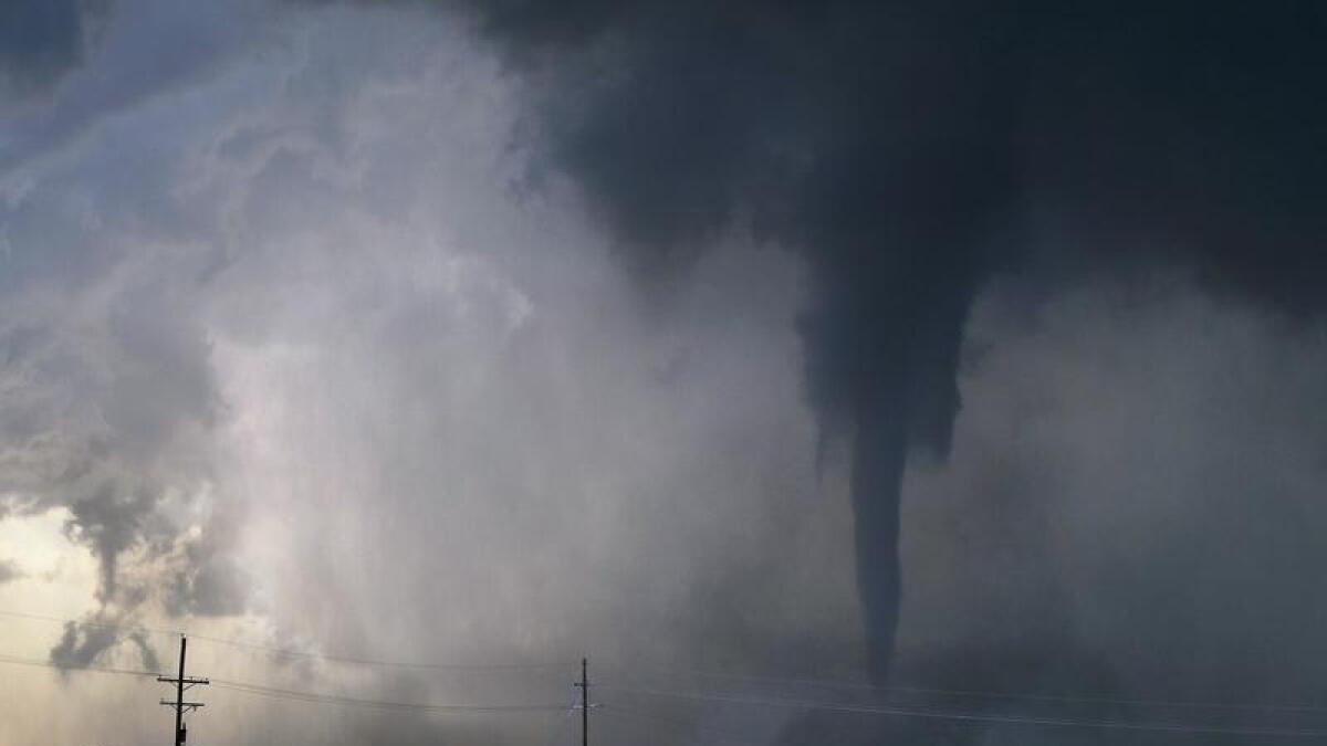 Tornado west of Hawley in Texas