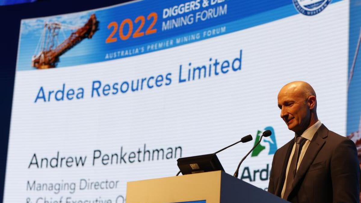 Andrew Penkethman at the Diggers and Dealers Mining Forum