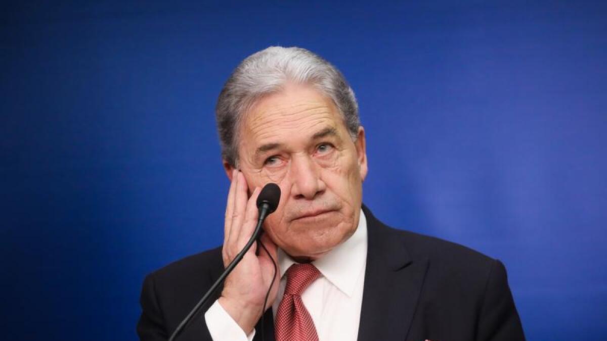 Deputy Prime Minister of New Zealand Winston Peters 