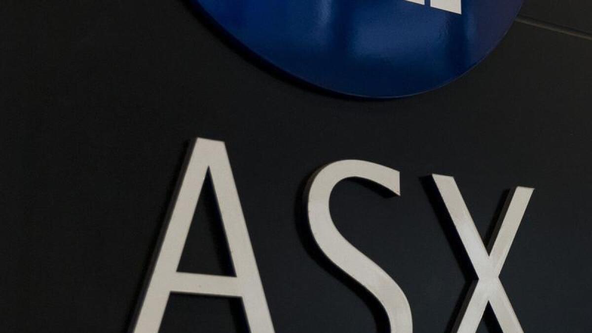 A file photo of the ASX sign 