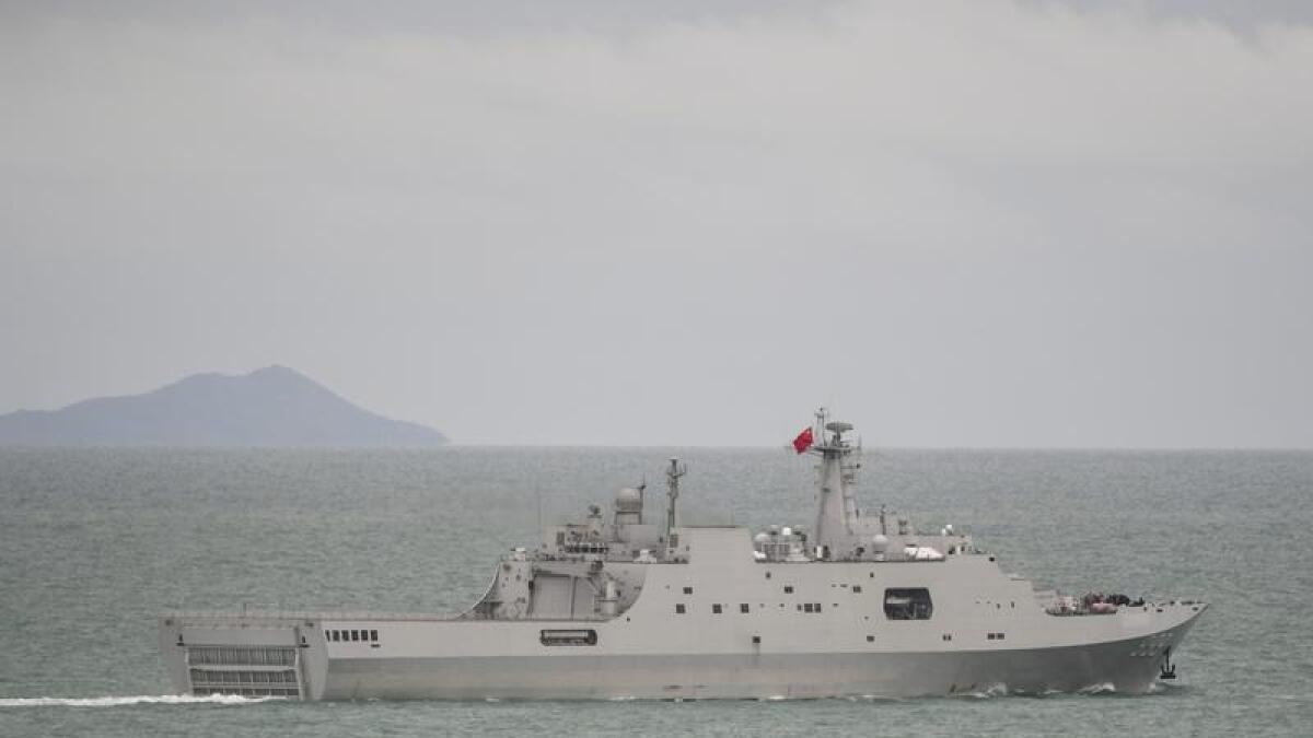 The Chinese vessel