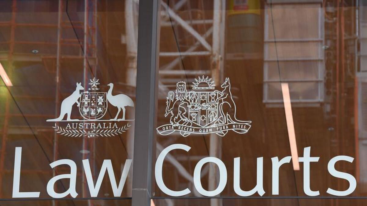 Court signage in Sydney (file image)