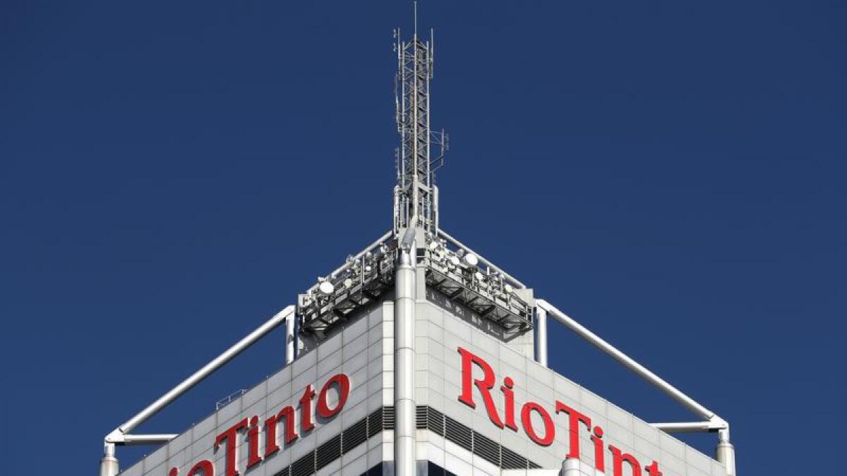 Rio Tinto building in Perth