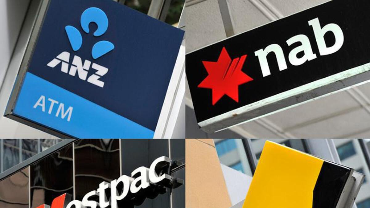 Major bank logos