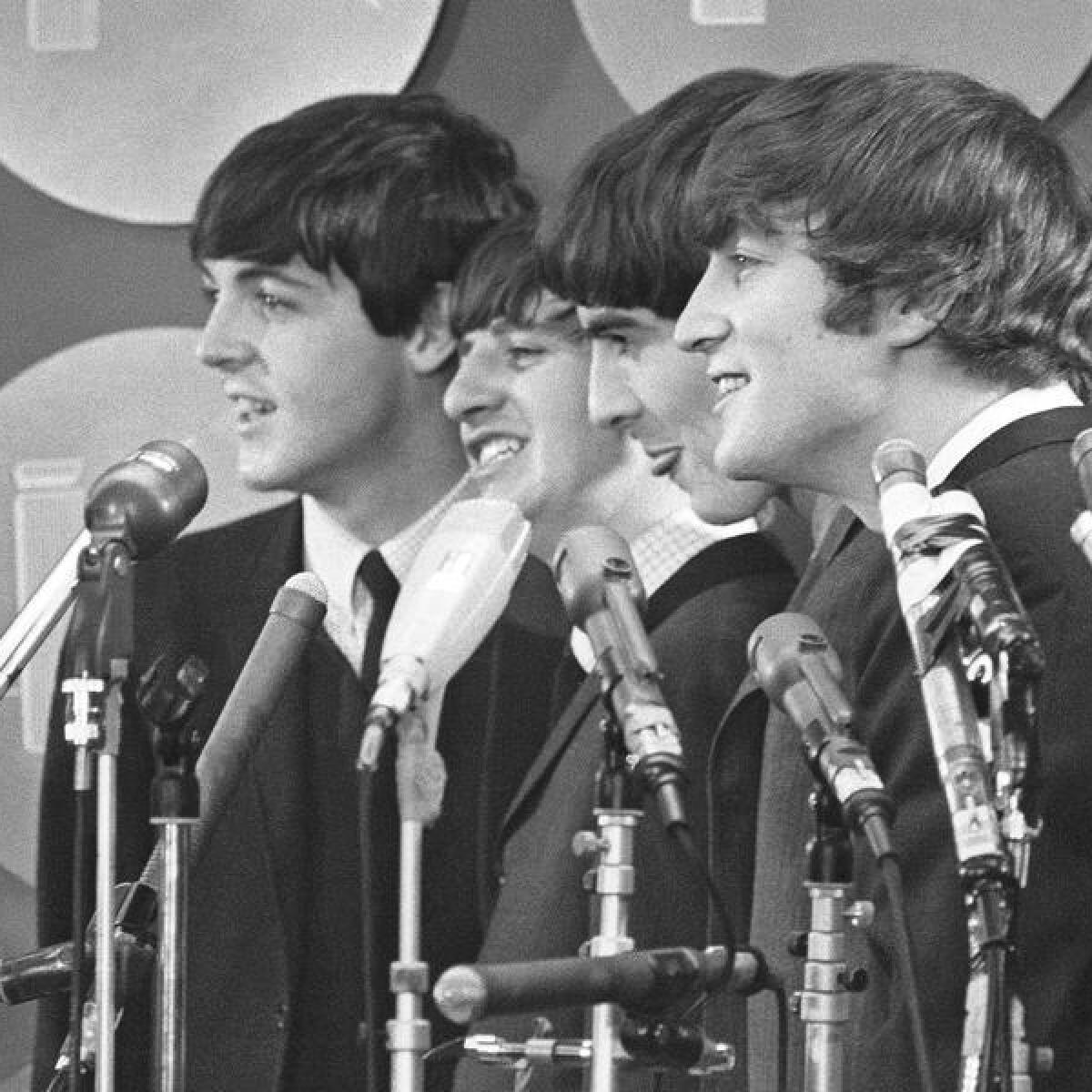 The Beatles in New York in 1964