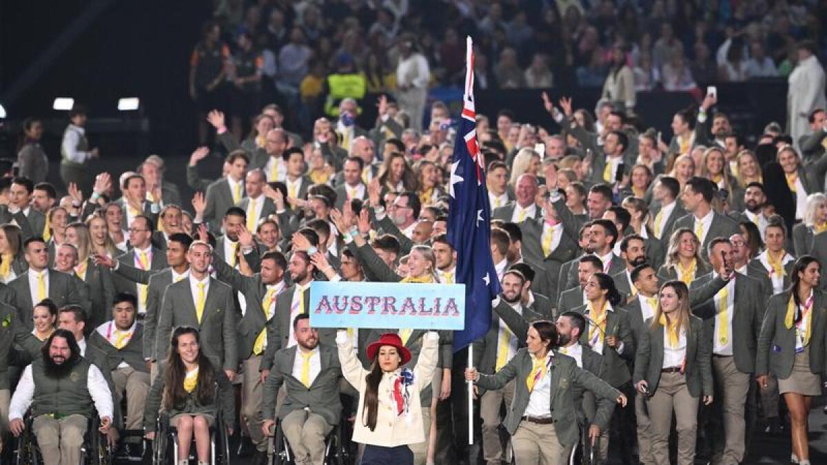 Commonwealth Games opening ceremony.
