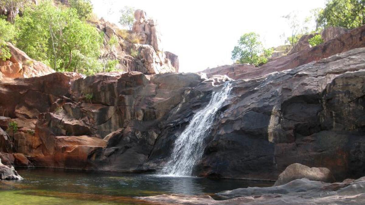 The waterfall at Gunlom (file image)