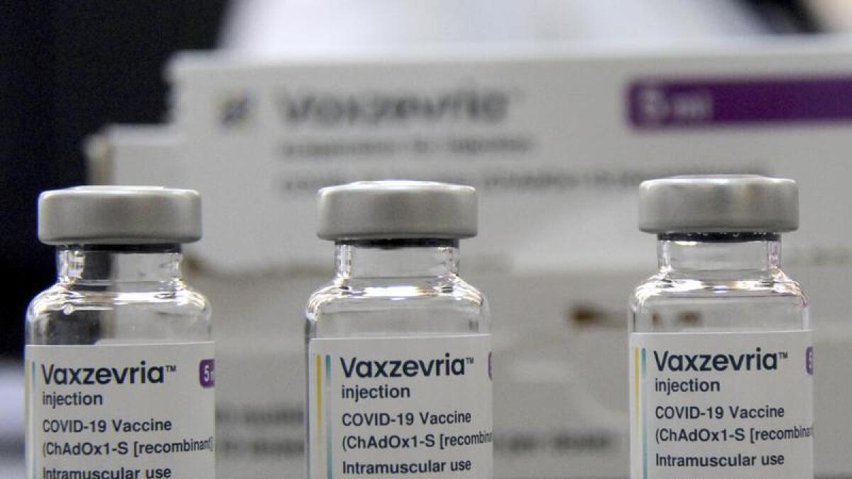 Vaxzevria COVID-19 vaccine.