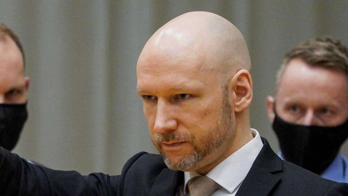 Norwegian mass killer Anders Behring Breivik.