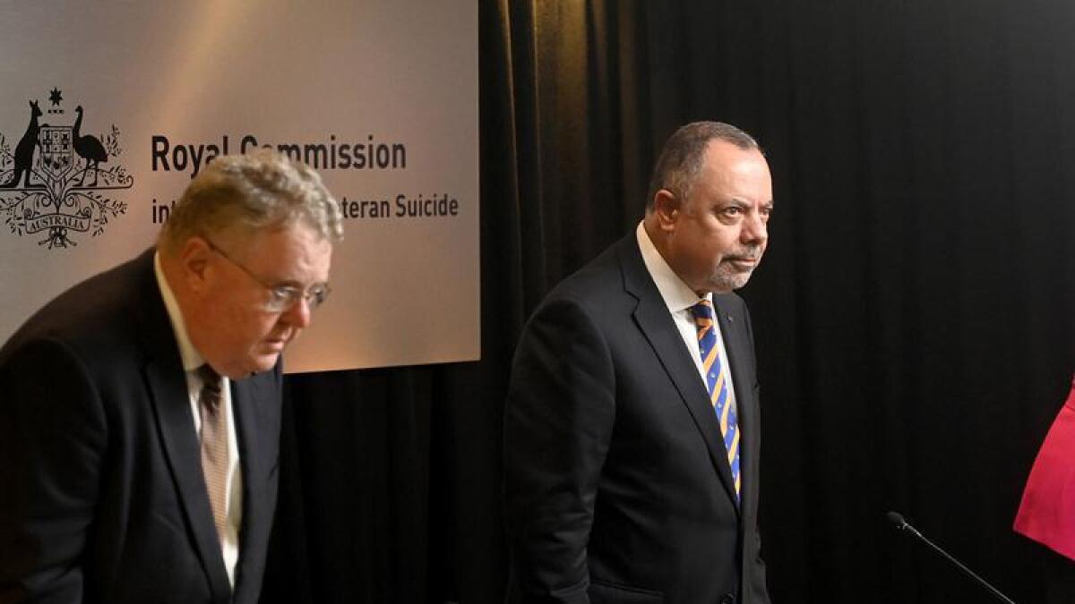 The Royal Commission into Defence and Veteran Suicide