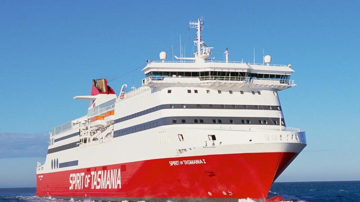 The Spirit of Tasmania ferry (file image)