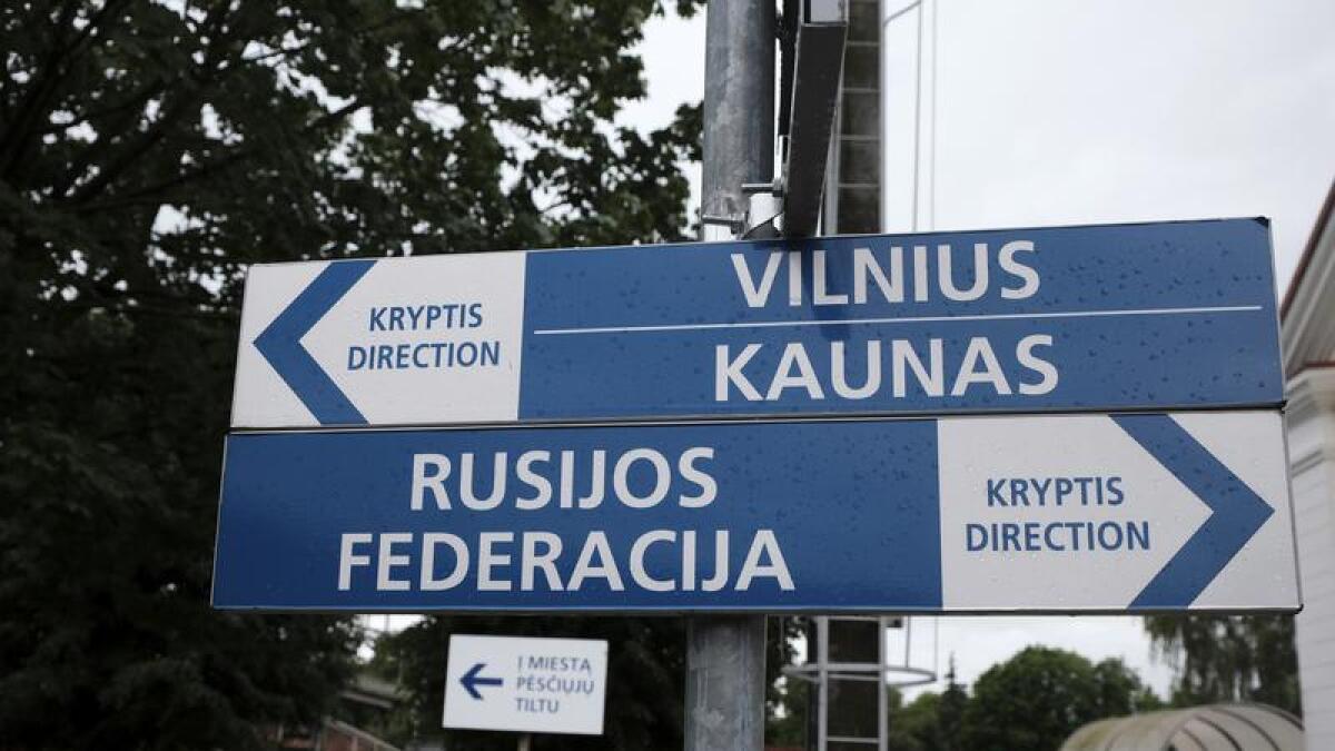 Kaliningrad - Lithuania border