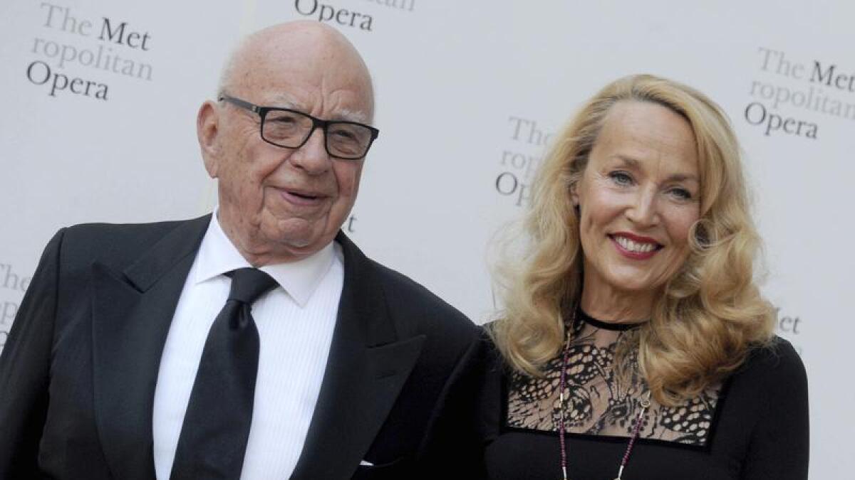 Rupert Murdoch, Jerry Hall agree divorce