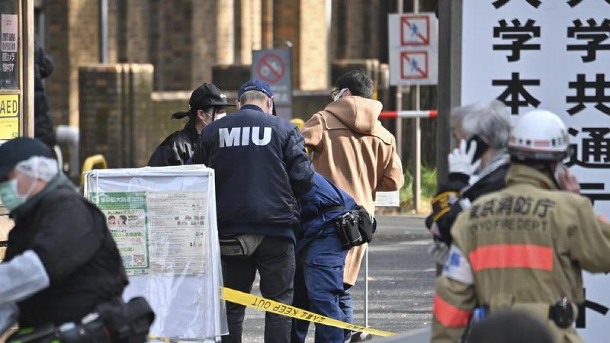 Three being stabbed at University of Tokyo