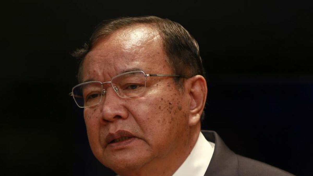 Cambodian Foreign Minister Prak Sokhonn.