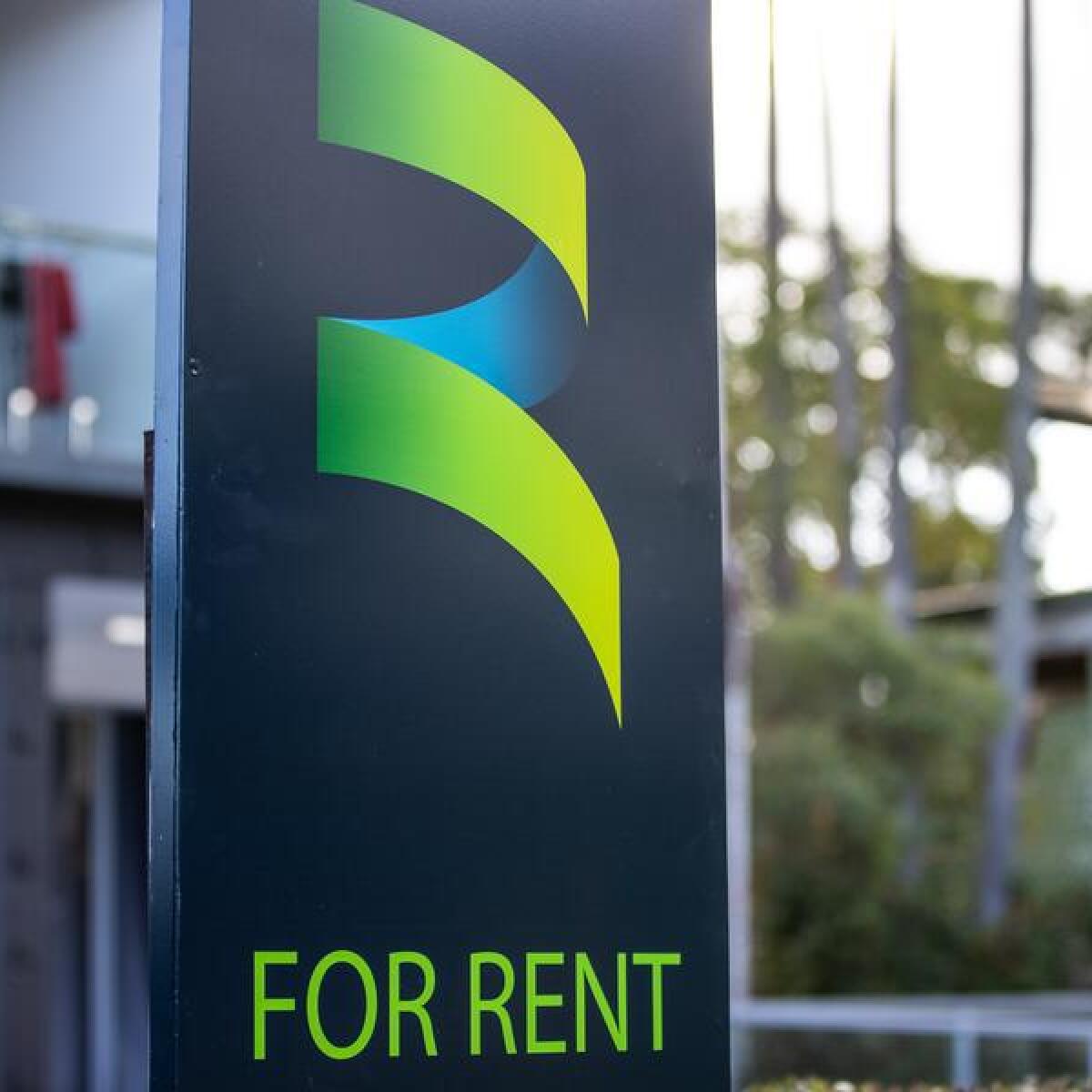 For rent sign in Brisbane