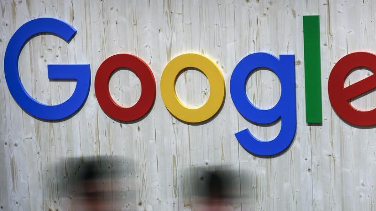 A Google logo