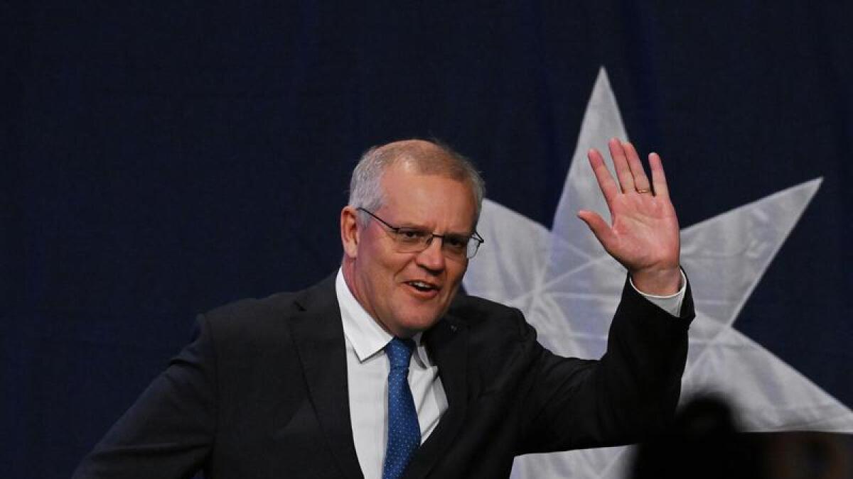 Scott Morrison has conceded defeat in the federal election.