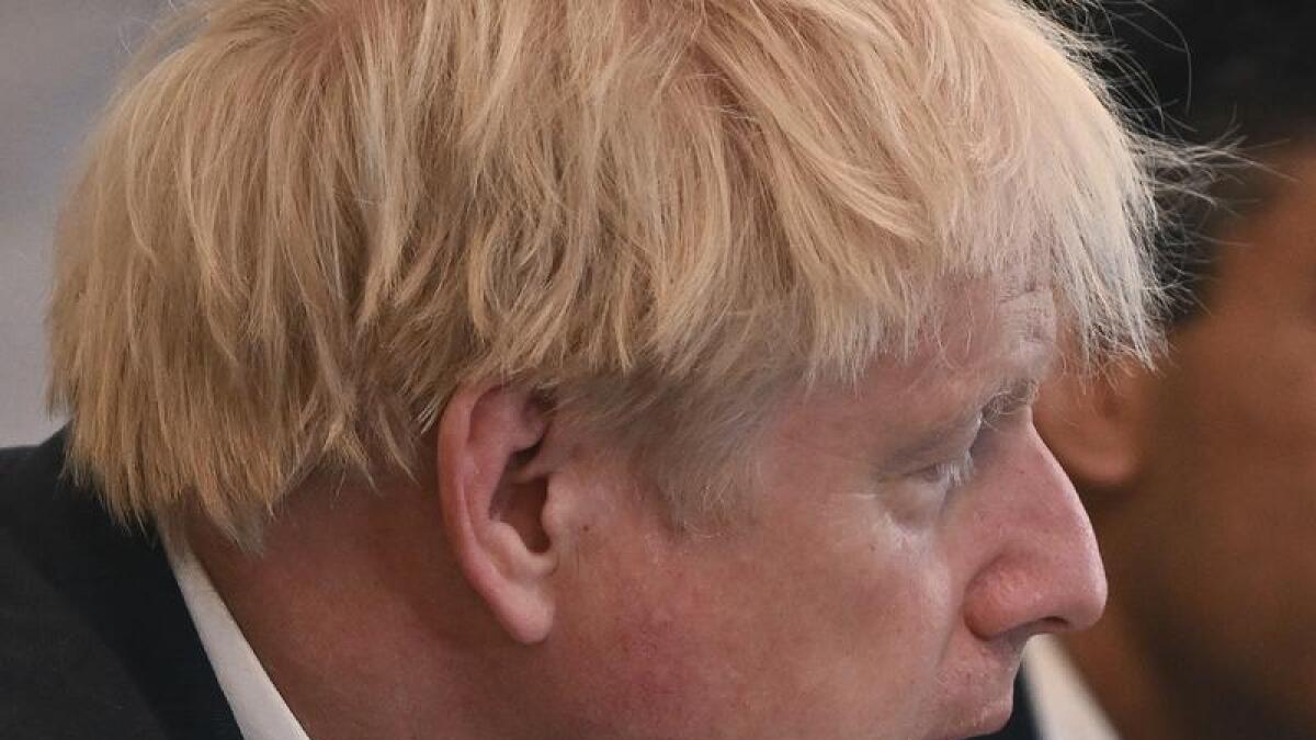 Boris Johnson and Rishi Sunak