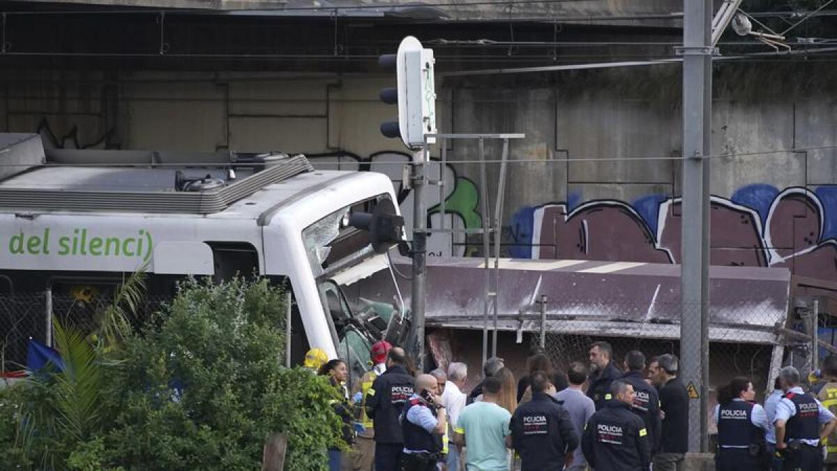 Two trains crash in Spain