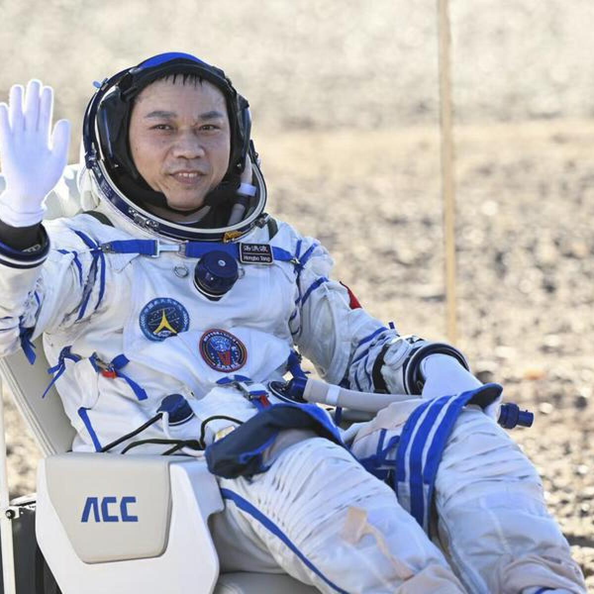 Astronaut Tang Hongbo
