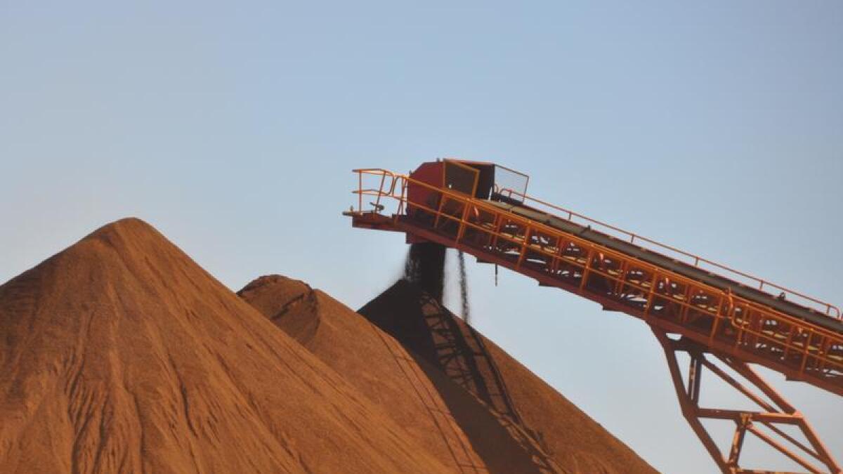 Iron ore operations in the Pilbara