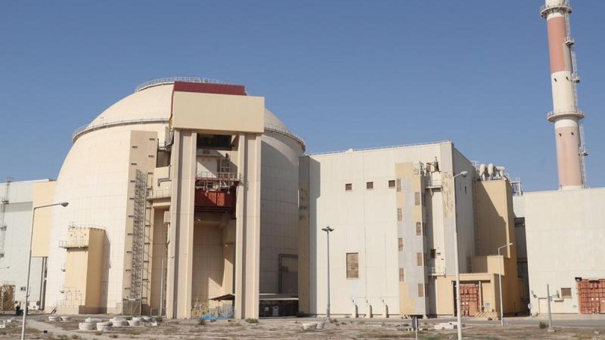 Iran's Bushehr nuclear power plant.