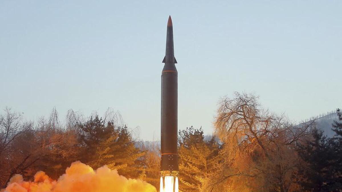 North Korea launched eight ballistic missiles on June 5.