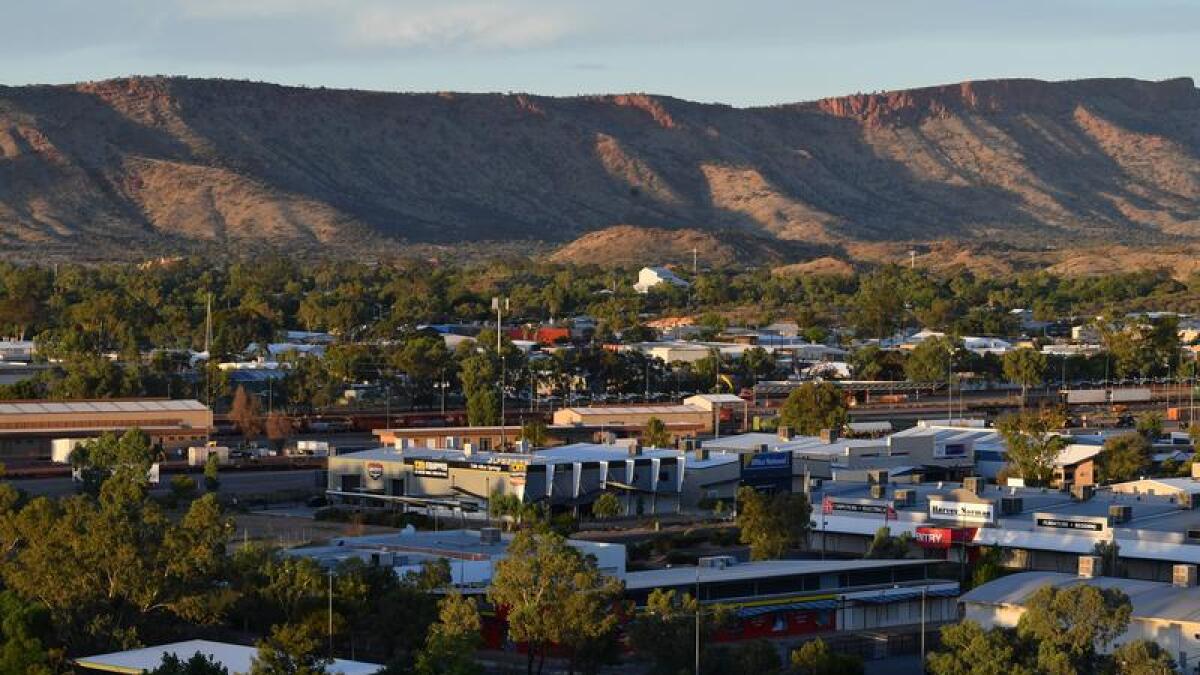 General view of Alice Springs