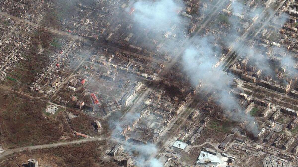 Russia is trying to seize full control of the city of Mariupol.