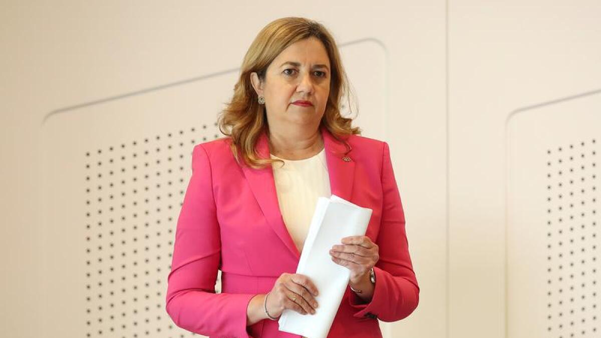 Queensland Premier Annastacia Palaszczuk