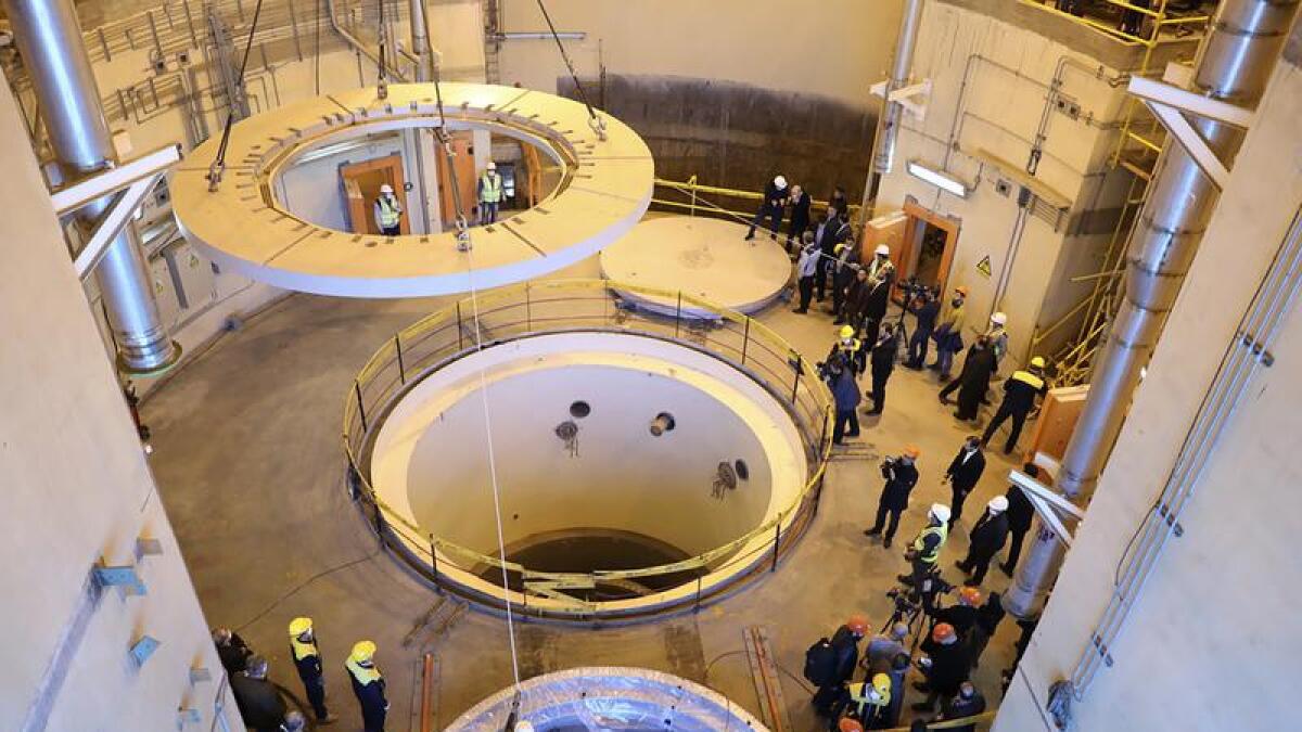 Iran plans to install advanced centrifuges to rapidly enrich uranium.