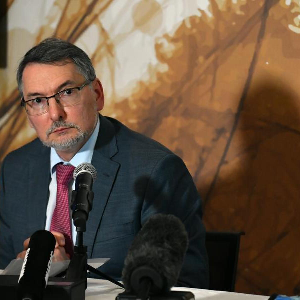 Russiaâ€™s Ambassador to Australia Dr. Alexey Pavlovsky.