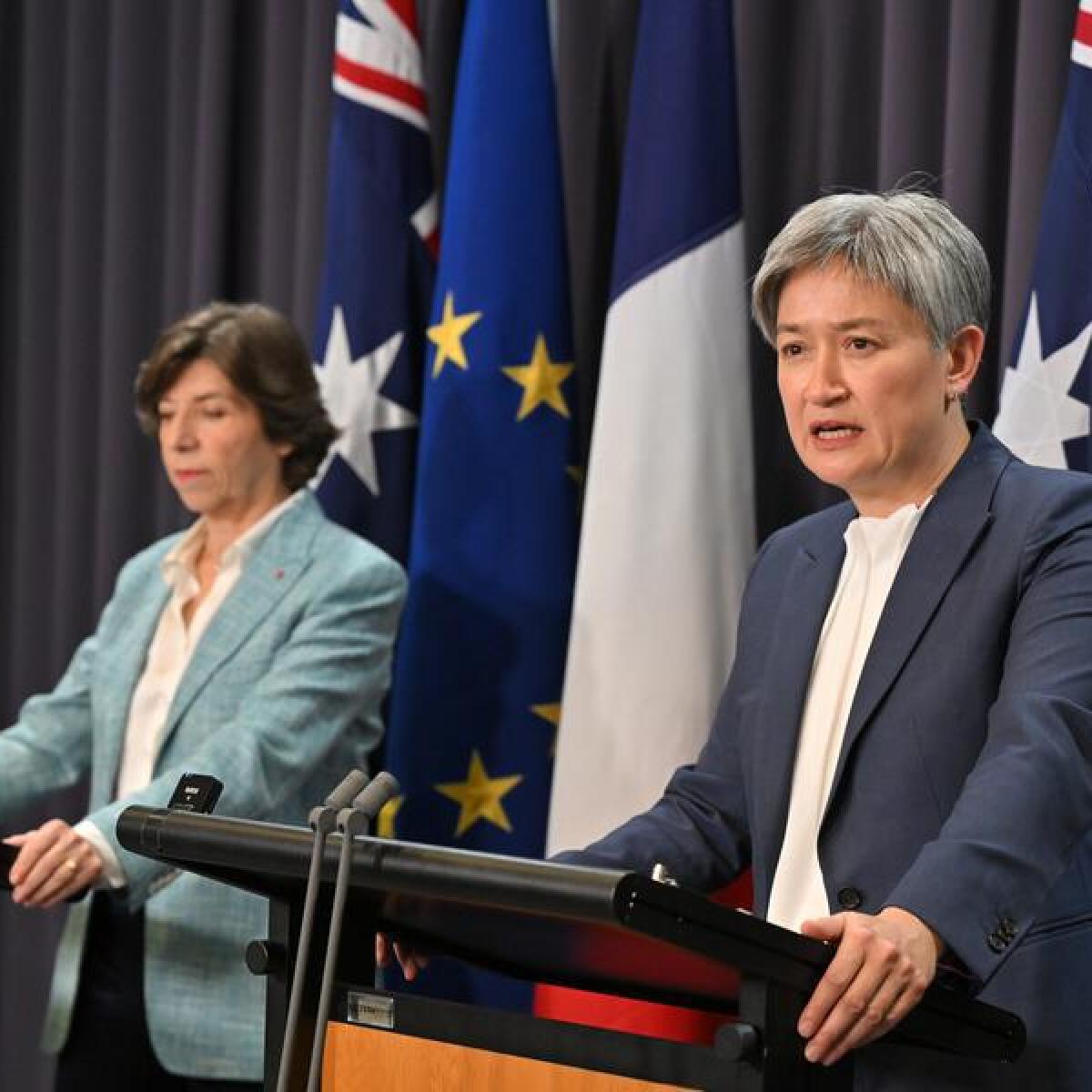 Catherine Colonna and Penny Wong