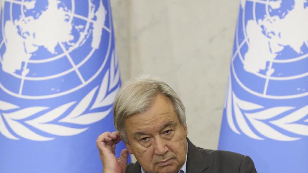 Ukraine nuclear situation worries UN chief